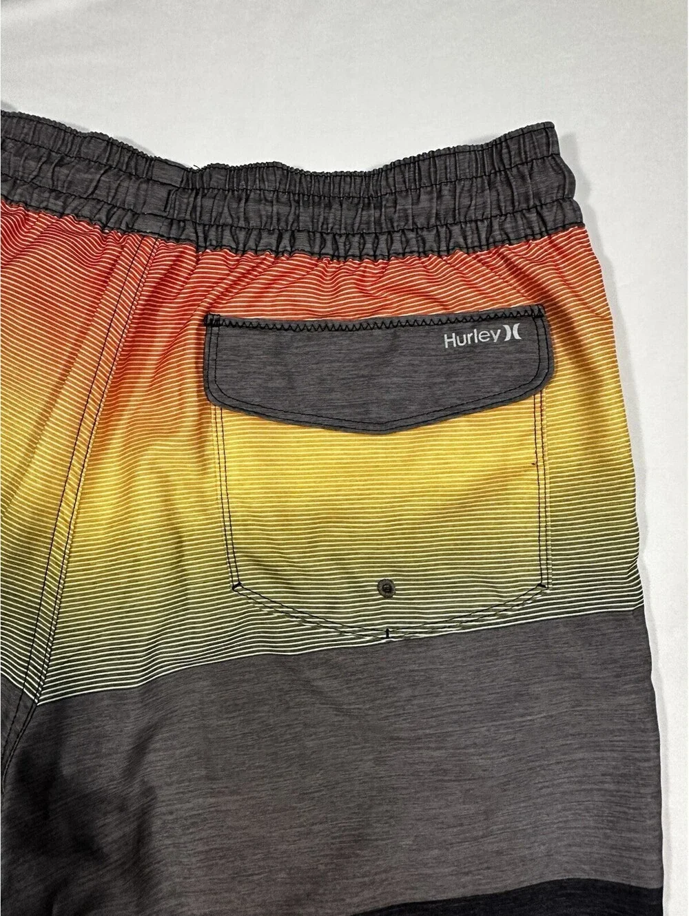 Hurley red gradient
